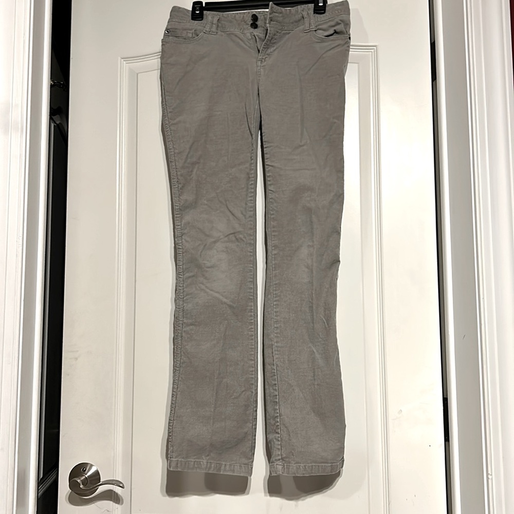 Bitten corduroy gray pants. Size 4